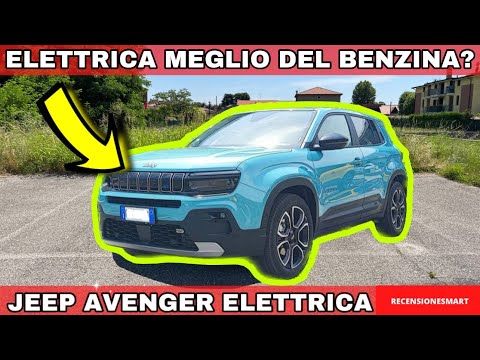 Jeep Avenger ELETTRICA - MIGLIOR SUV ELETTRICO ??? - Recensione