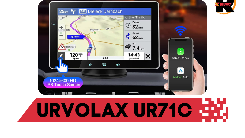 Urvolax UR71C: schermo auto super conveniente