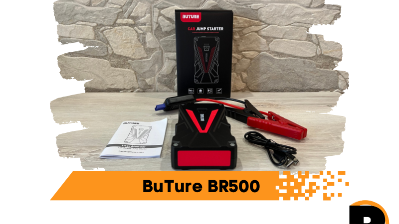 BuTure Booster BR500: avviatore di emergenza per auto!